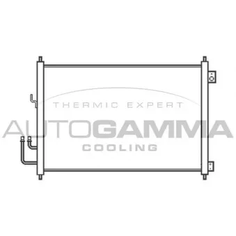 Condenseur, climatisation AUTOGAMMA 105461