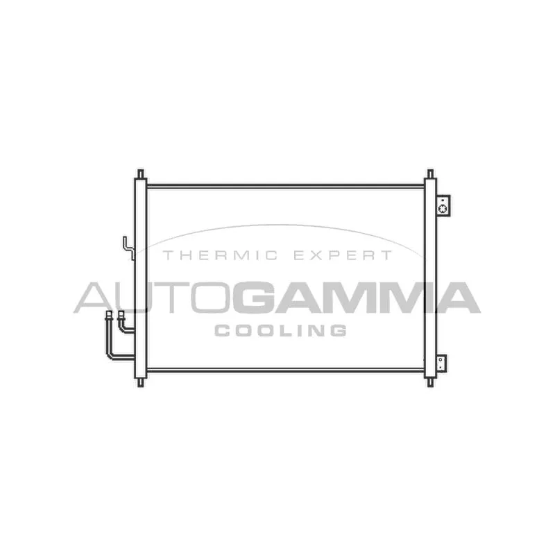 Condenseur, climatisation AUTOGAMMA 105461