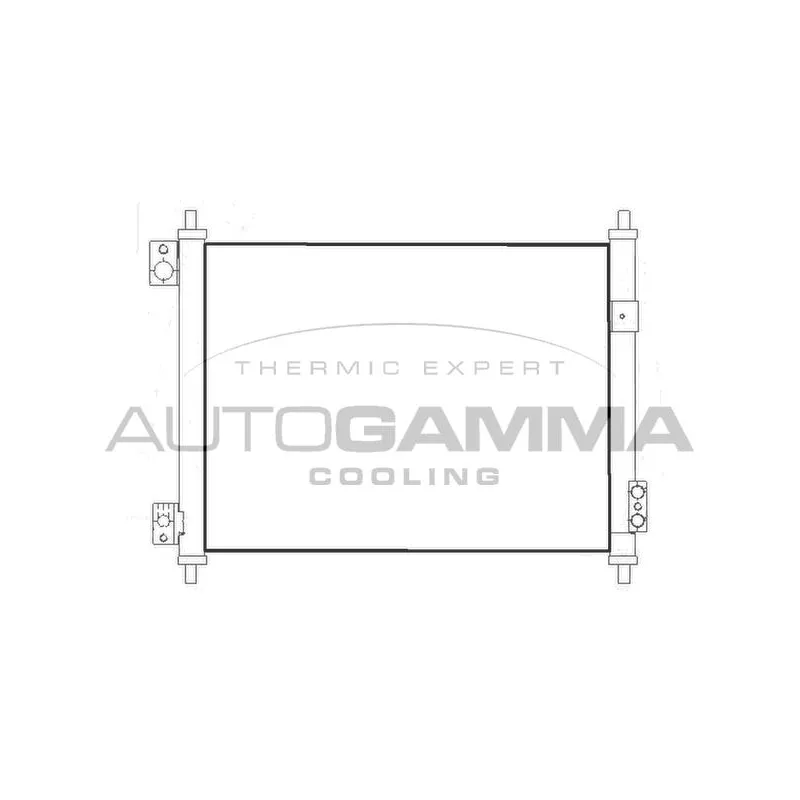 Condenseur, climatisation AUTOGAMMA 105462
