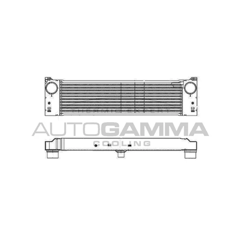 Intercooler, échangeur AUTOGAMMA 105466