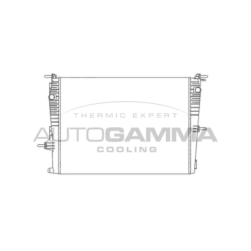 Radiateur, refroidissement du moteur AUTOGAMMA 105469