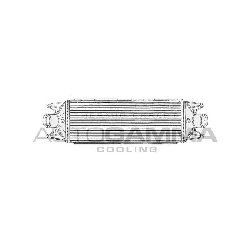 Intercooler, échangeur AUTOGAMMA 105472