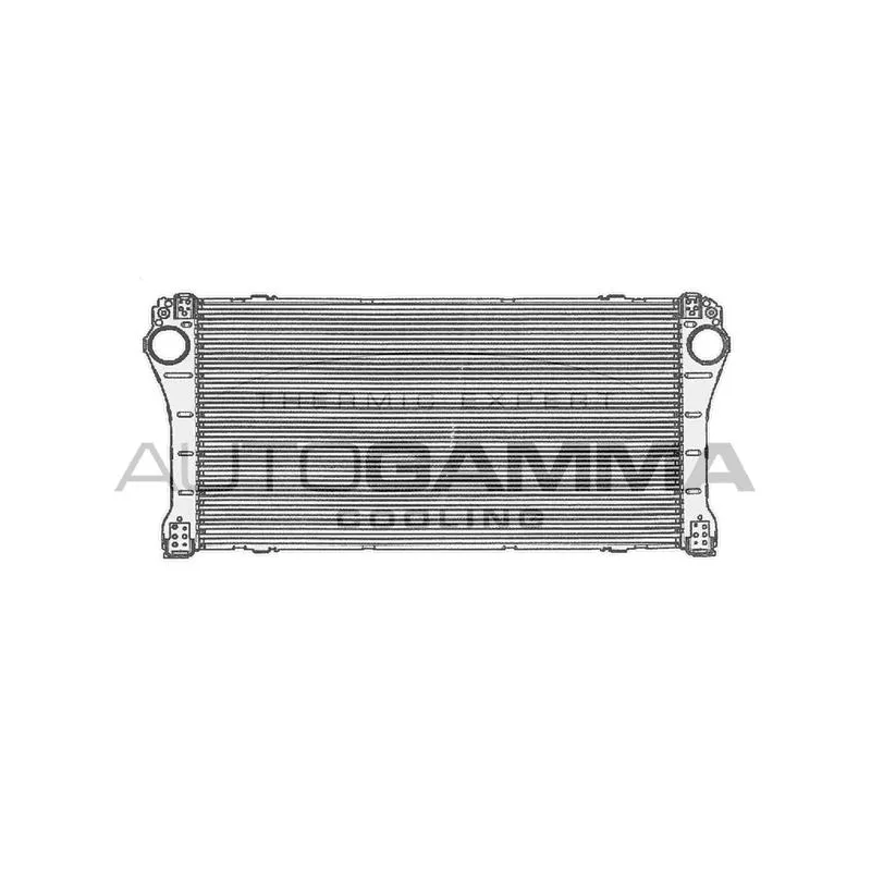 Intercooler, échangeur AUTOGAMMA 105475