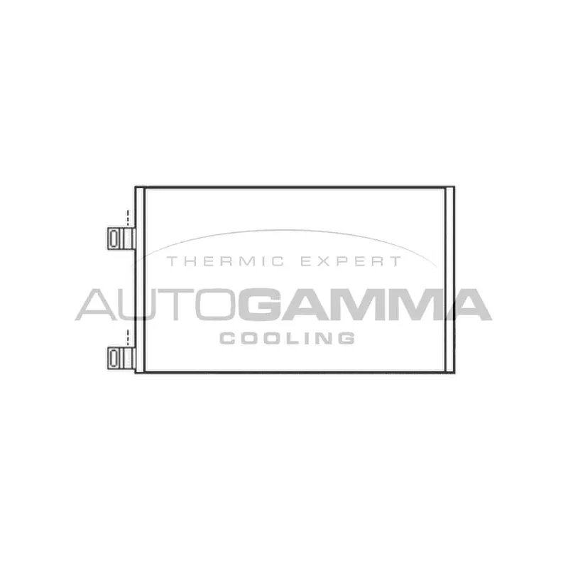 Condenseur, climatisation AUTOGAMMA 105479
