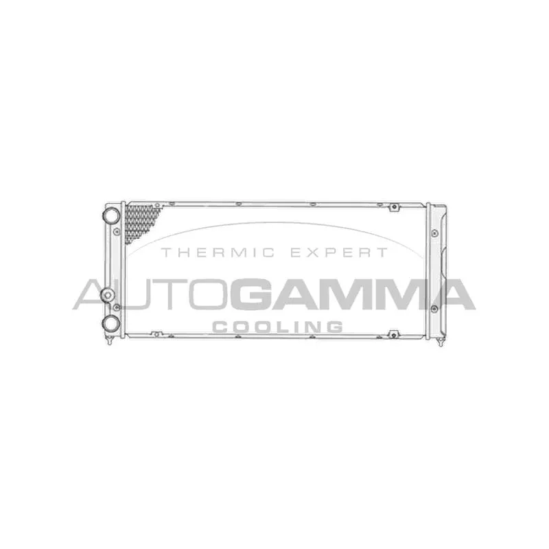 Radiateur, refroidissement du moteur AUTOGAMMA 105481