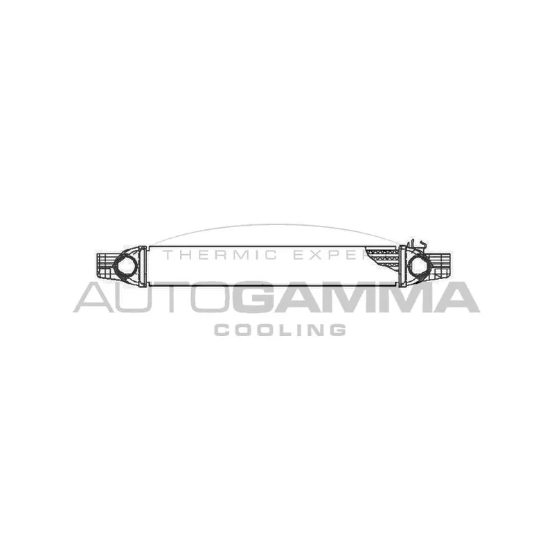 Intercooler, échangeur AUTOGAMMA 105498