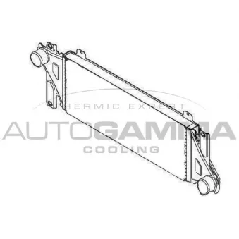 Intercooler, échangeur AUTOGAMMA 105499