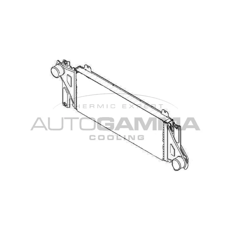 Intercooler, échangeur AUTOGAMMA 105499