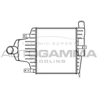 Intercooler, échangeur AUTOGAMMA 105502