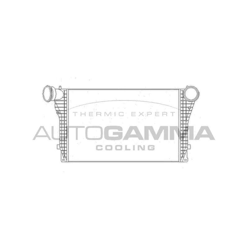 Intercooler, échangeur AUTOGAMMA 105519