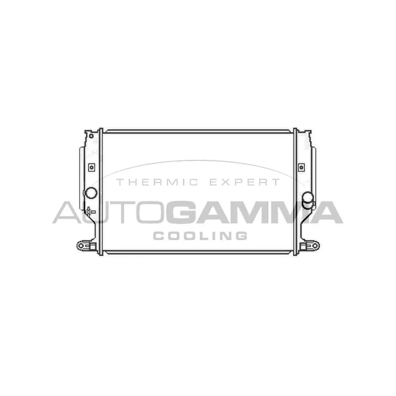 Radiateur, refroidissement du moteur AUTOGAMMA 105529