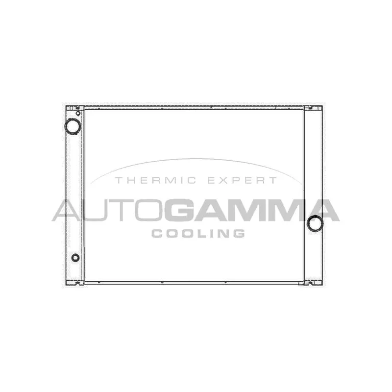 Radiateur, refroidissement du moteur AUTOGAMMA 105531