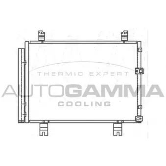 Condenseur, climatisation AUTOGAMMA