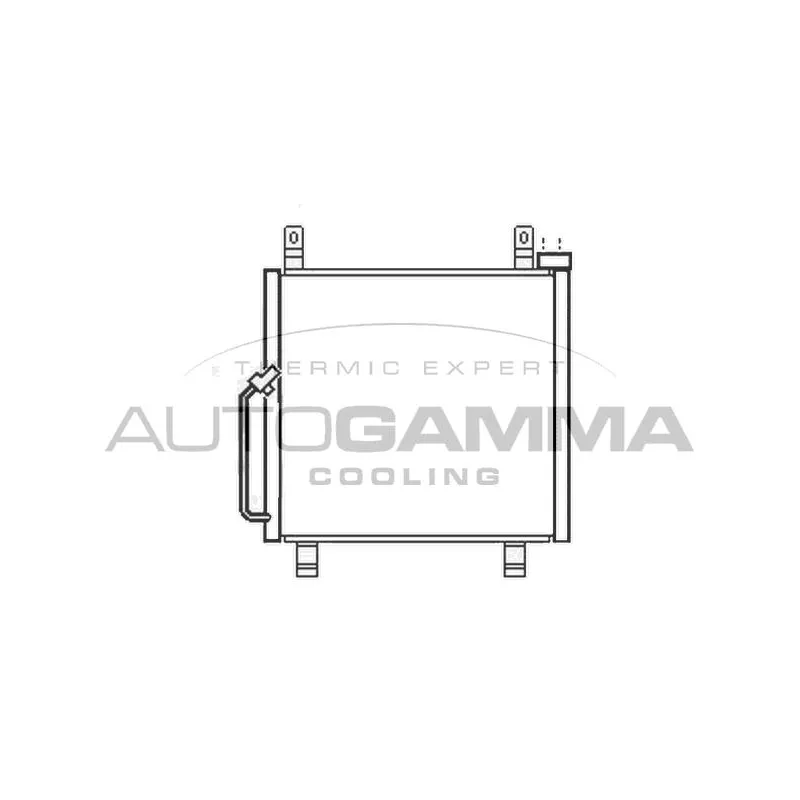 Condenseur, climatisation AUTOGAMMA 105551