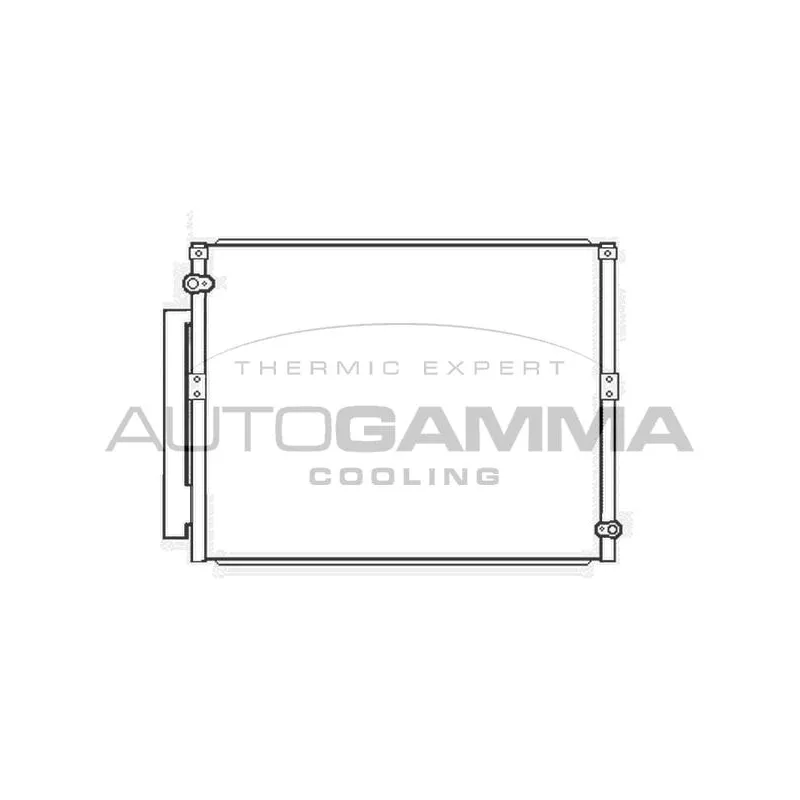 Condenseur, climatisation AUTOGAMMA 105553