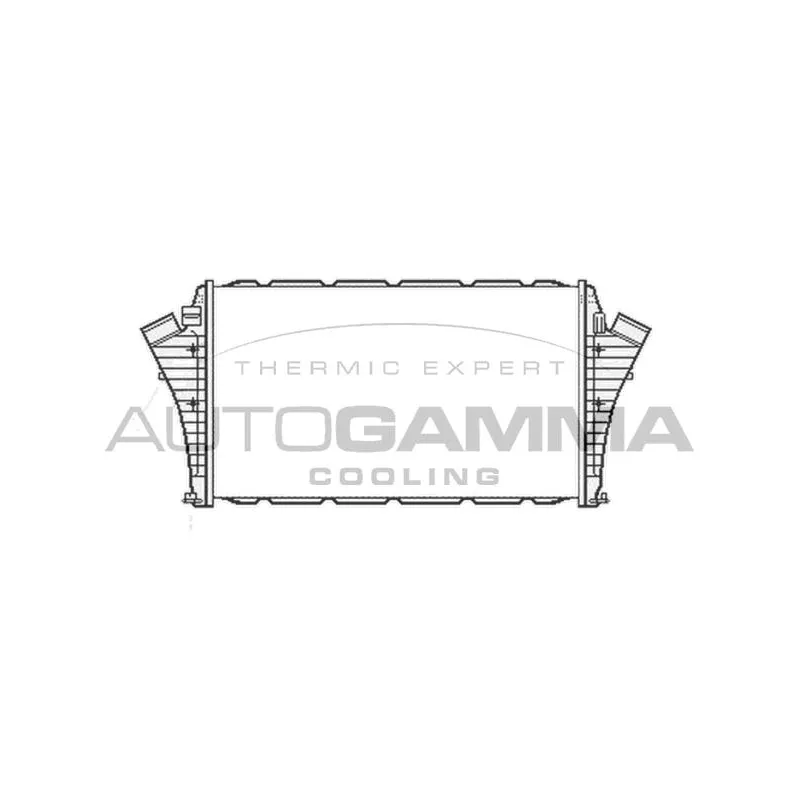 Intercooler, échangeur AUTOGAMMA 105559