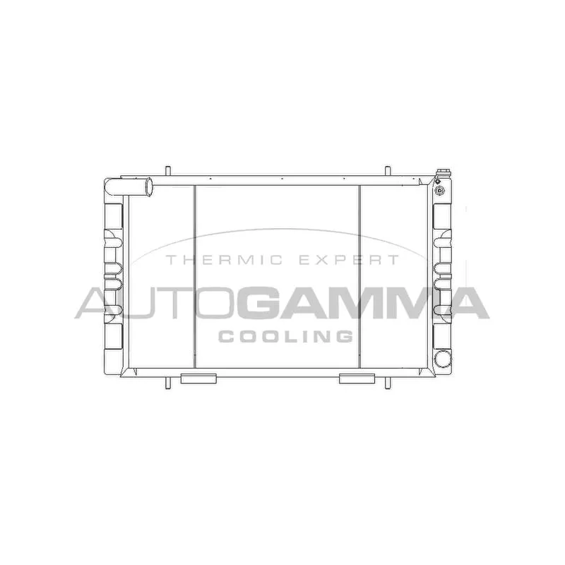 Radiateur, refroidissement du moteur AUTOGAMMA 105566