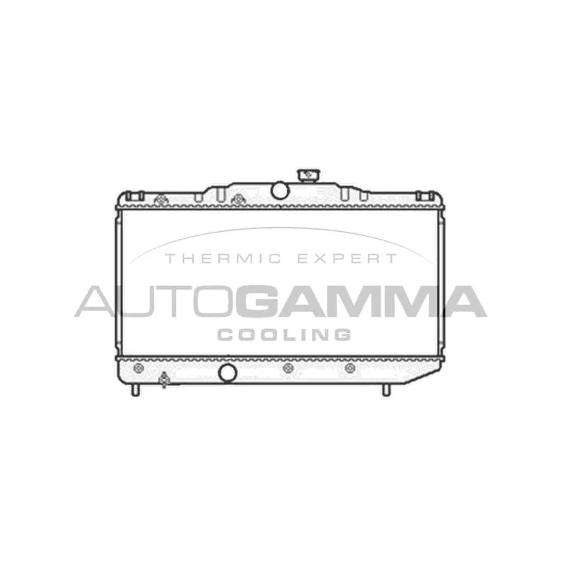 Radiateur, refroidissement du moteur AUTOGAMMA 105575