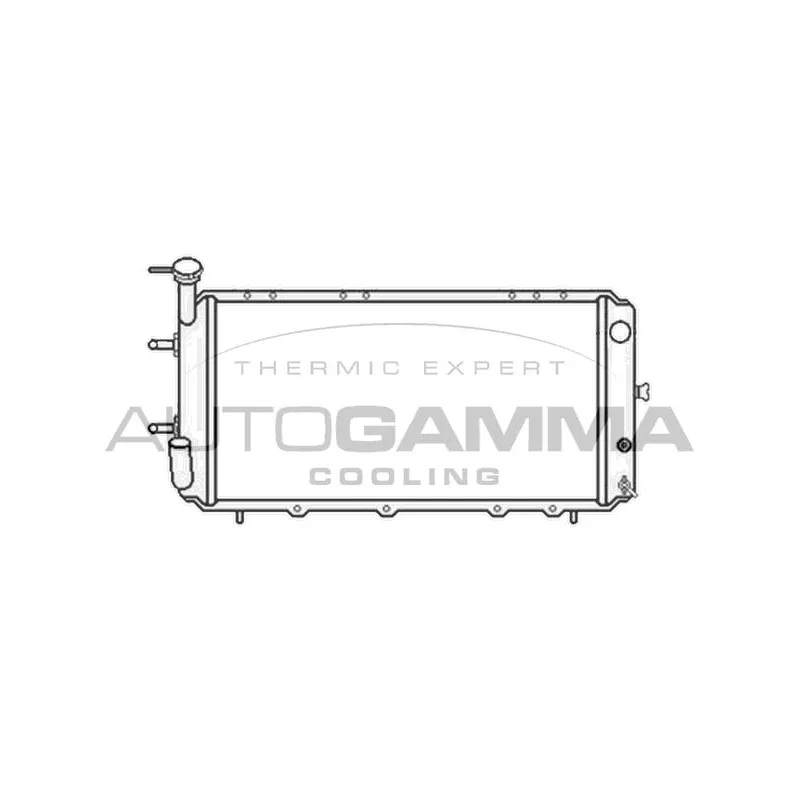 Radiateur, refroidissement du moteur AUTOGAMMA 105576
