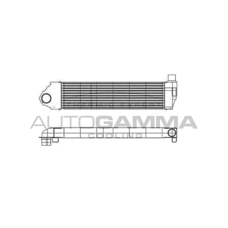 Intercooler, échangeur AUTOGAMMA 105578