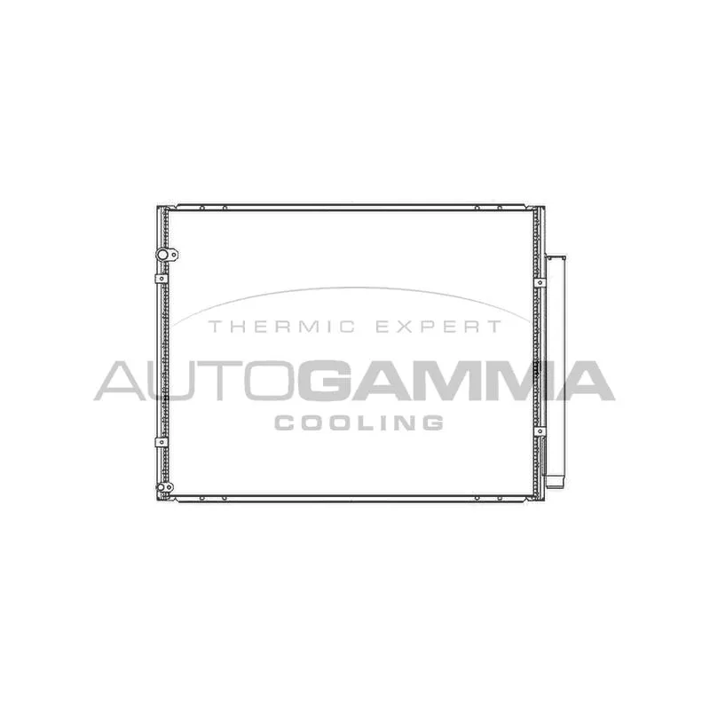 Condenseur, climatisation AUTOGAMMA 105591