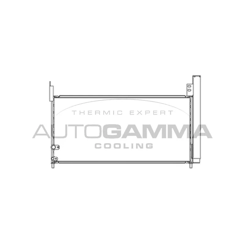 Condenseur, climatisation AUTOGAMMA 105592