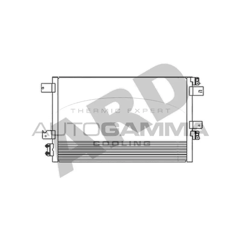 Condenseur, climatisation AUTOGAMMA 105597