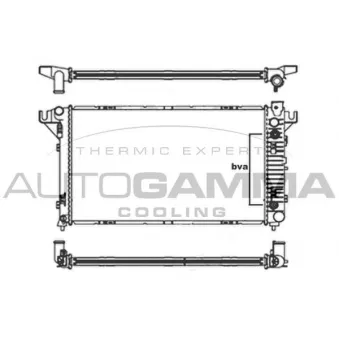Radiateur, refroidissement du moteur AUTOGAMMA