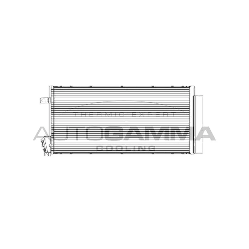 Condenseur, climatisation AUTOGAMMA 105601