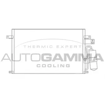 Condenseur, climatisation AUTOGAMMA