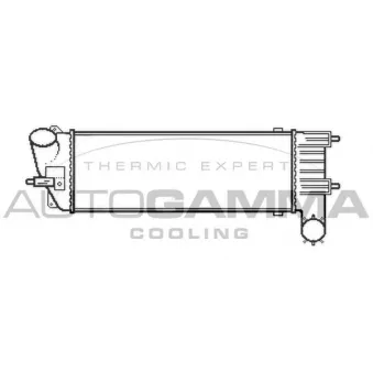 Intercooler, échangeur AUTOGAMMA 105613