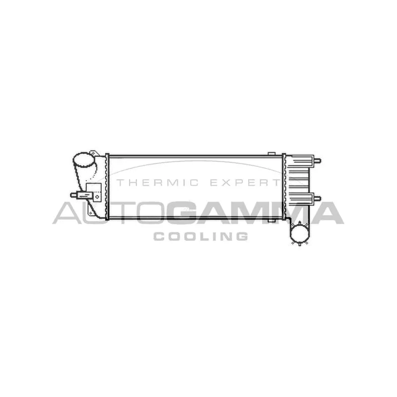 Intercooler, échangeur AUTOGAMMA 105613