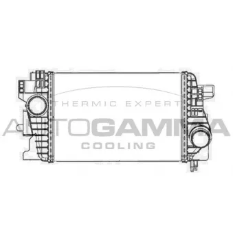 Intercooler, échangeur AUTOGAMMA 105631