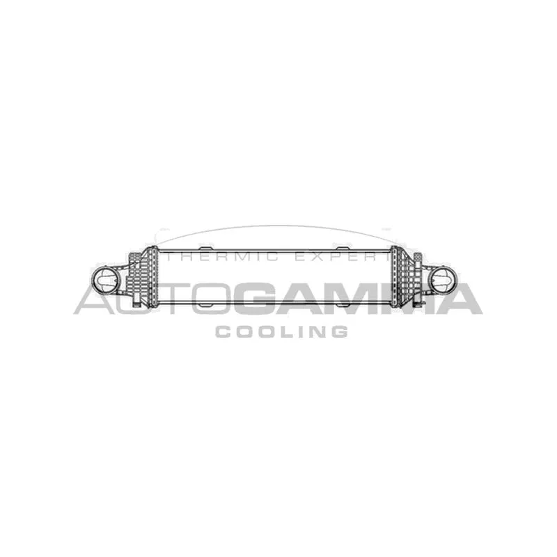 Intercooler, échangeur AUTOGAMMA 105633