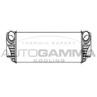 Intercooler, échangeur AUTOGAMMA 105636