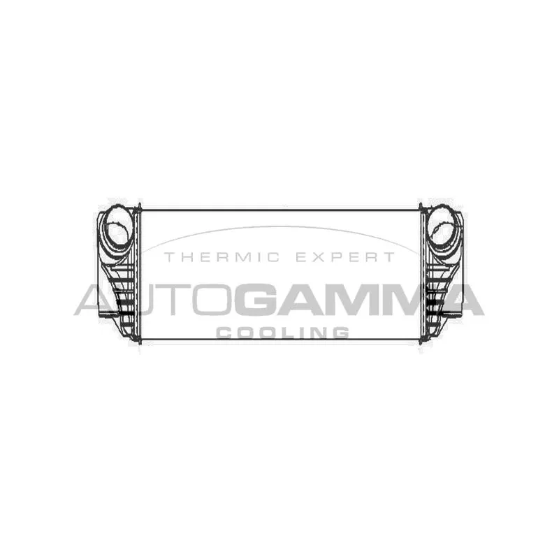Intercooler, échangeur AUTOGAMMA 105636