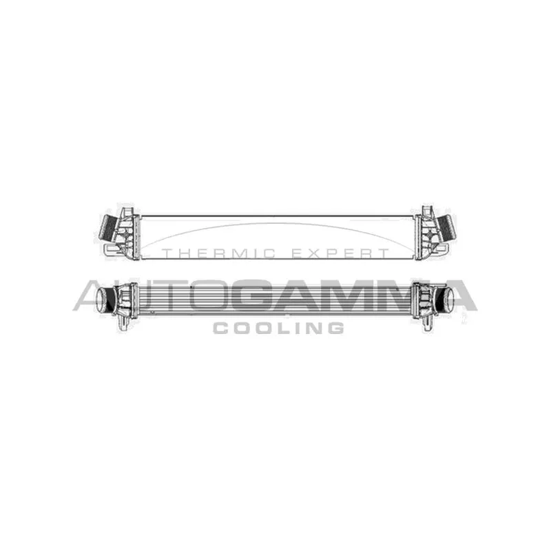 Intercooler, échangeur AUTOGAMMA 105639