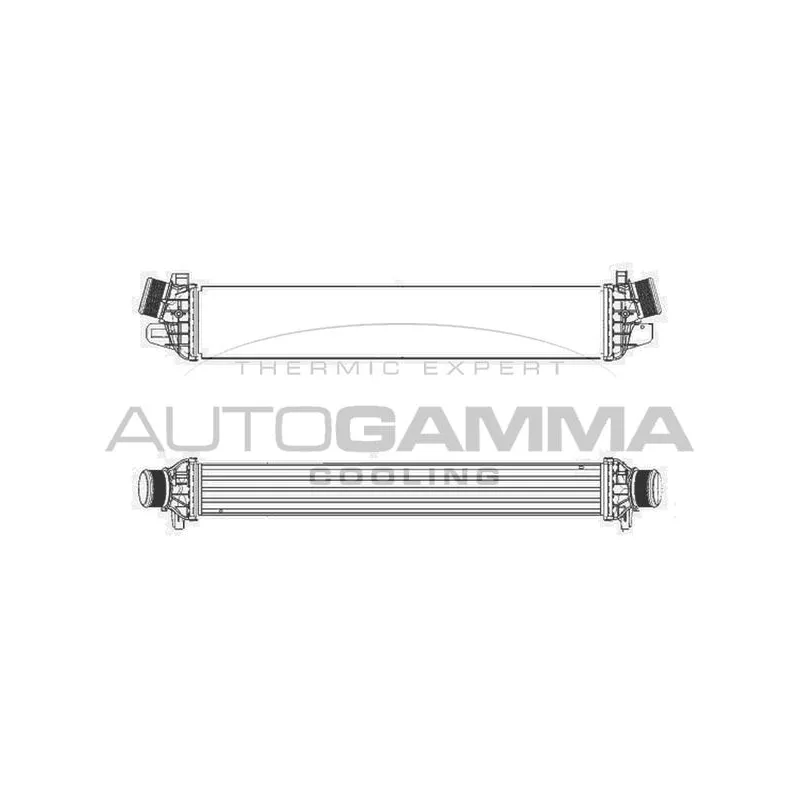 Intercooler, échangeur AUTOGAMMA 105640