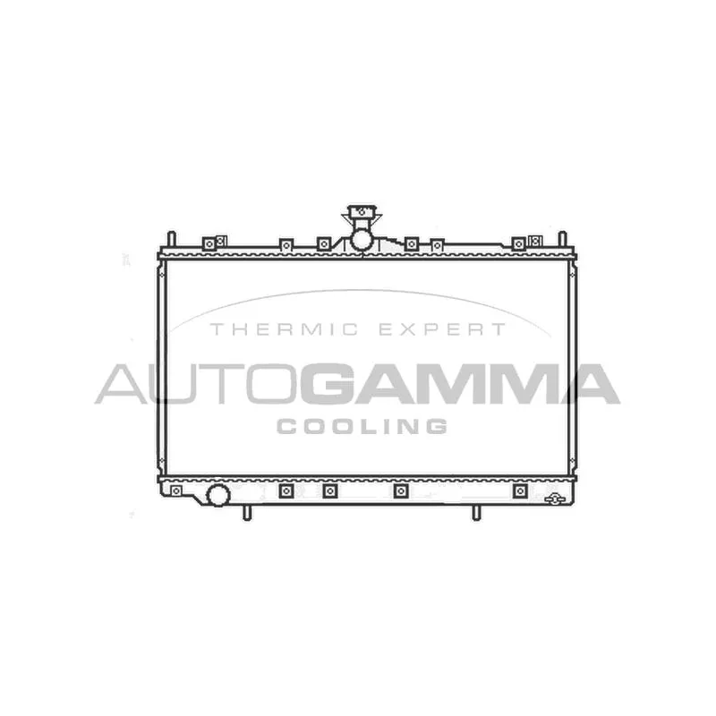 Radiateur, refroidissement du moteur AUTOGAMMA 105659