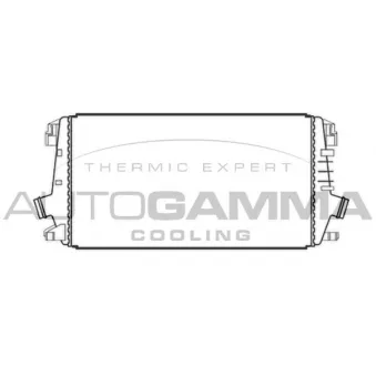 Intercooler, échangeur AUTOGAMMA 105664