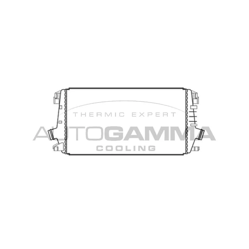 Intercooler, échangeur AUTOGAMMA 105664