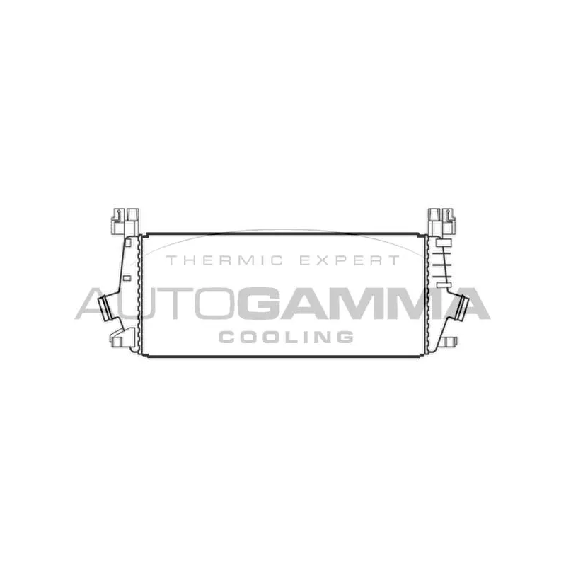 Intercooler, échangeur AUTOGAMMA 105665
