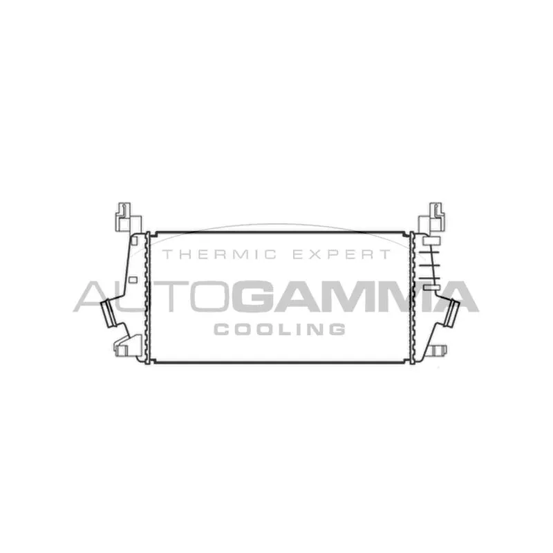 Intercooler, échangeur AUTOGAMMA 105666