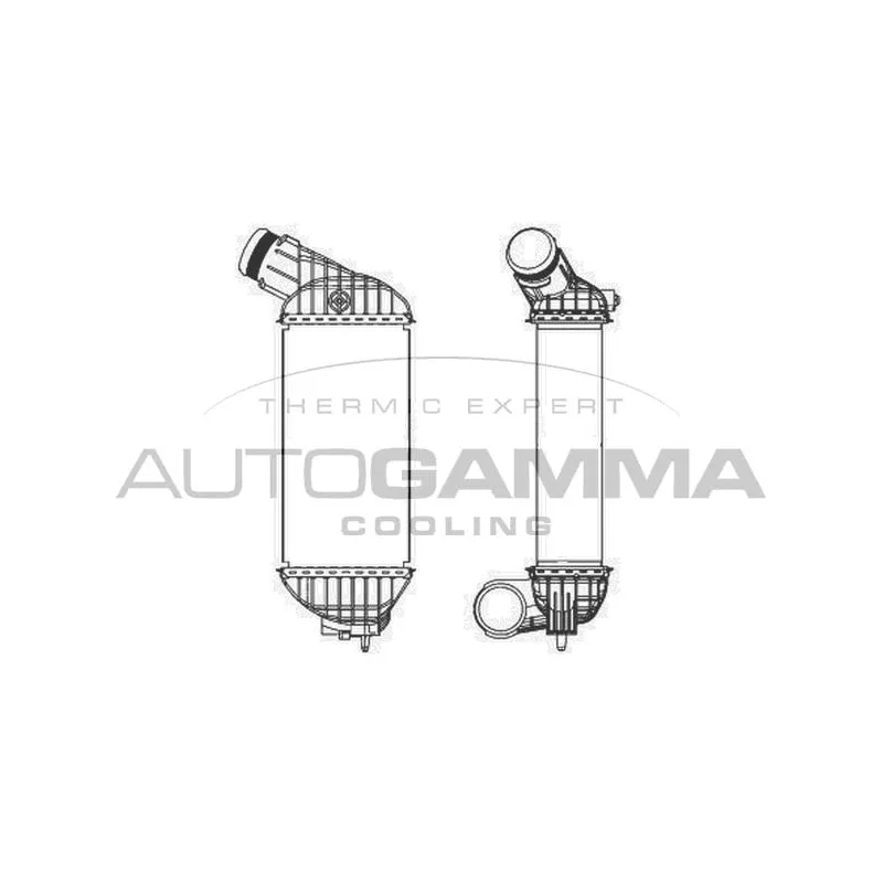 Intercooler, échangeur AUTOGAMMA 105676