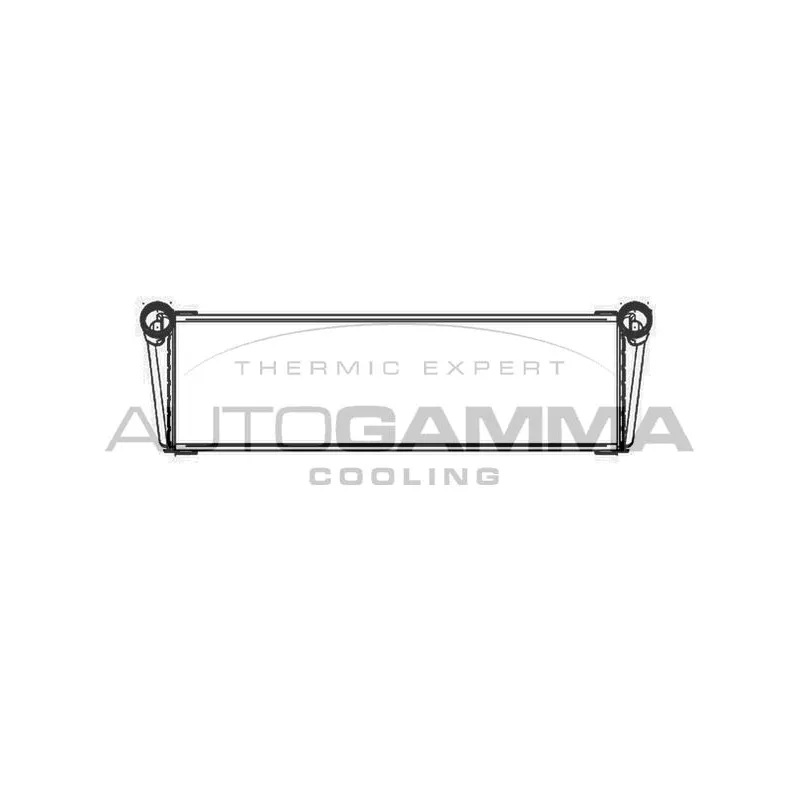 Radiateur, refroidissement du moteur AUTOGAMMA 105684