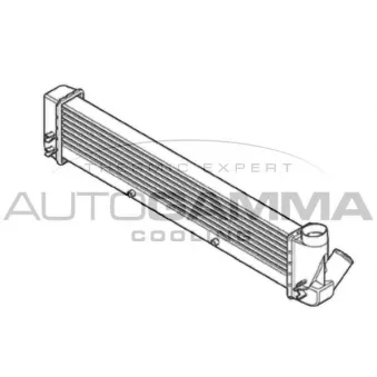 Intercooler, échangeur AUTOGAMMA 105686