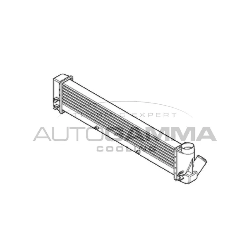Intercooler, échangeur AUTOGAMMA 105686