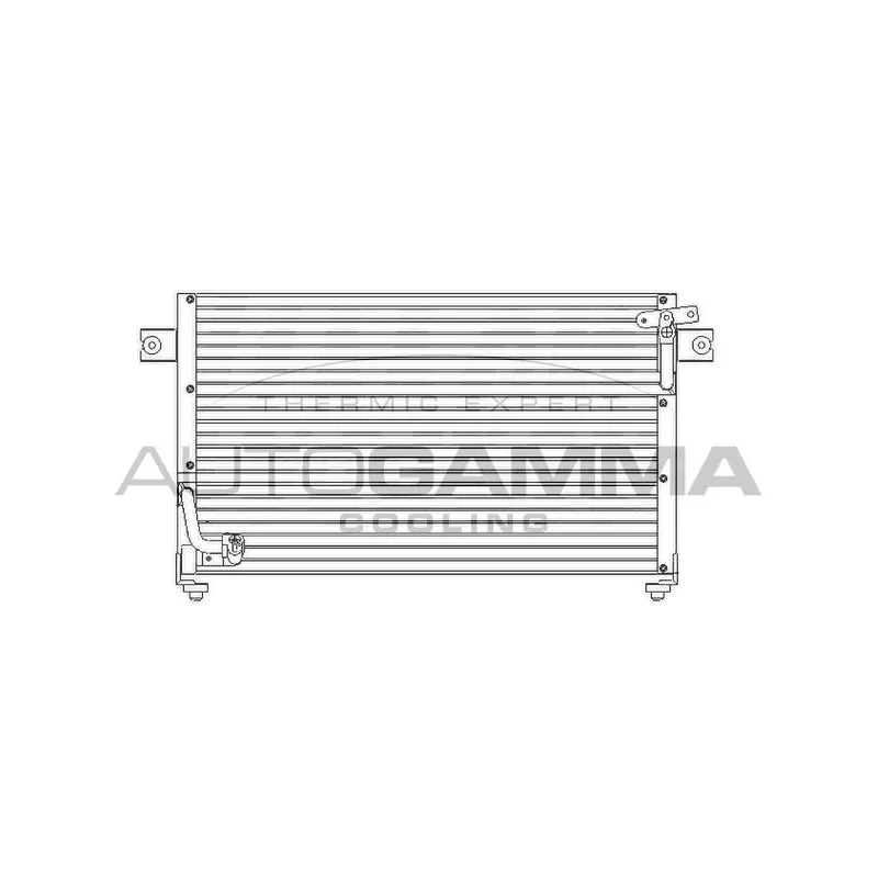 Condenseur, climatisation AUTOGAMMA 105713