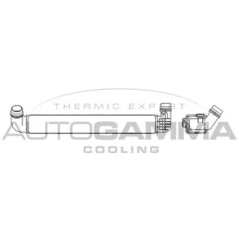 Intercooler, échangeur AUTOGAMMA 105716