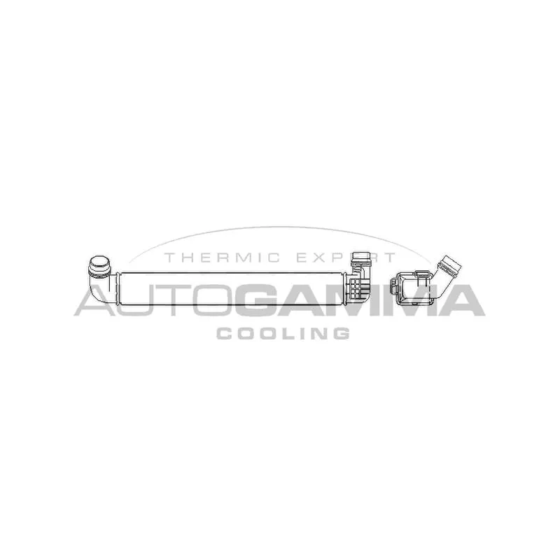 Intercooler, échangeur AUTOGAMMA 105716